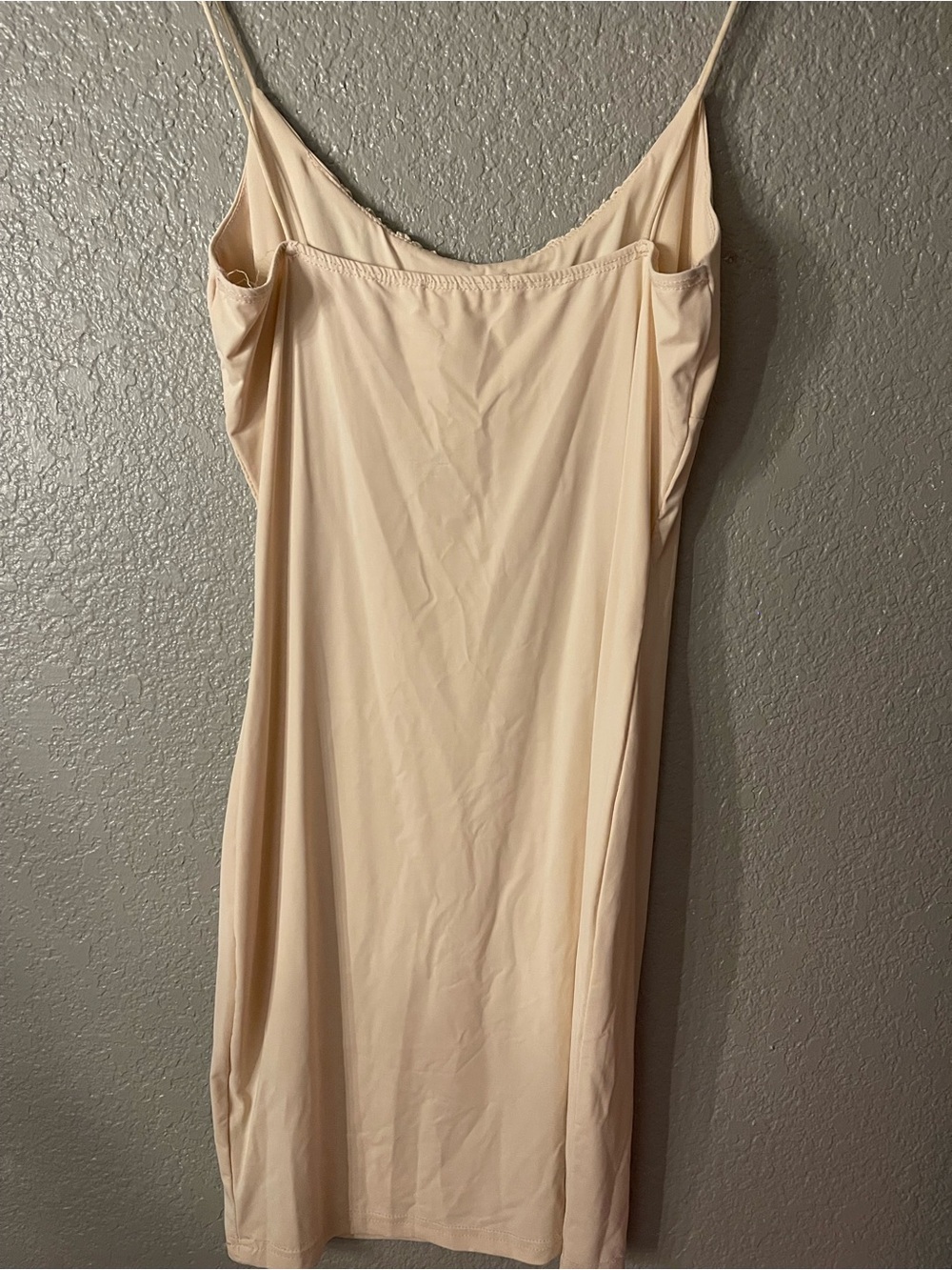 Better Be Cream Ruched-Front Spaghetti Strap Mini Dress - Picture 2 of 3